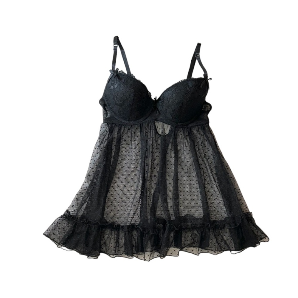 Rene Rofe Push Up Babydoll Top